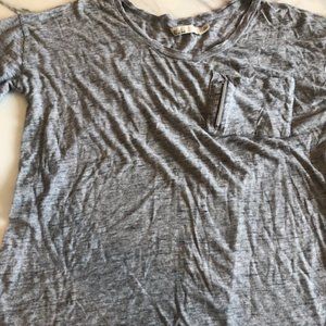 Gray Pocketed Hi Line T-Shirt (from Madewell) - M